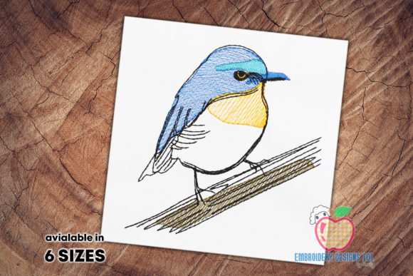 Bird Quick Stitch: A Perfect Addition for Boutique Sweatshirts