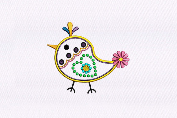 Crafted Yellow Bird Design: A Charming Addition