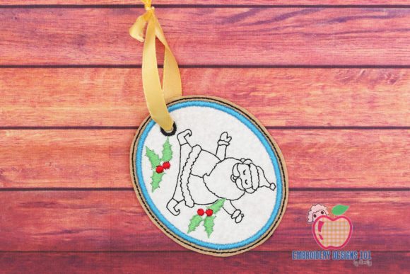 Jolly Santa Dancing Ornament: A Festive Delight