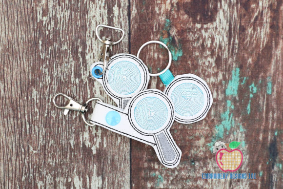Magnifying Glass In The Hoop Keyfob Review