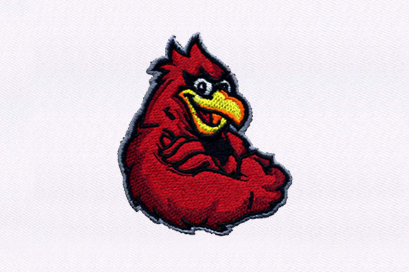 Muscular Red Bird Design: A Stitcher’s Review