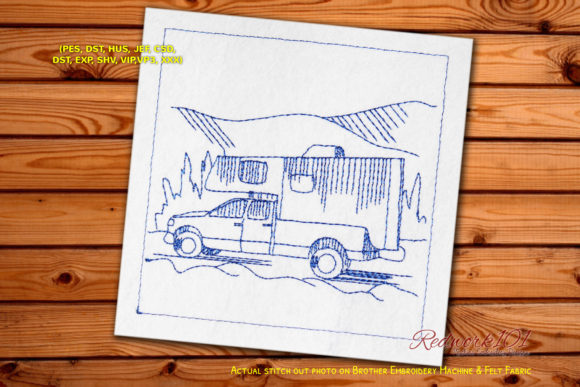 Truck and Camper Redwork Design Review