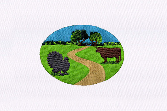 Turkey and Farm Design: An Embroidery Review